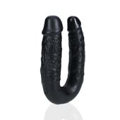 U Shaped Double Dildo 12,7 Cm - Black