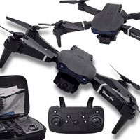 Dron E99 + 3 Baterie + Śmigła Zabawka Dla Dzieci Kamery WIFI Zawis 250m