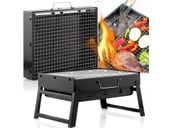 Grill turystyczny węglowy przenośny składany bbq