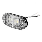 LAMPA OBOWYROWA LED IP67 250LM 6000K 12-24V ABS+PC BIAŁY