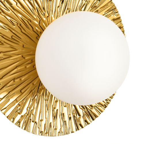 Lampa ścienna SUN L złota 40 cm na Arena.pl