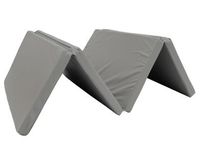 materac Gamma 200x100x8 czteroczęściowy szary