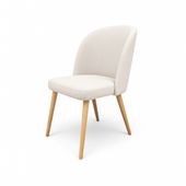 Krzesło Tapicerowane Premium KL-2 Ecru Piano 01