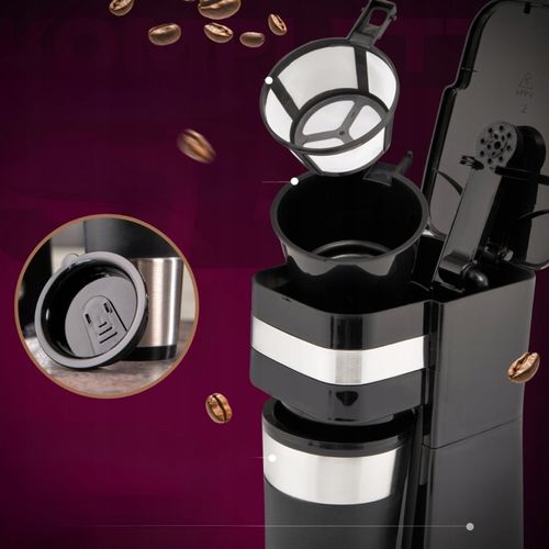 Ekspres przelewowy Mała Kawiarka do kawy Przenośny z Kubkiem Termicznym na Arena.pl