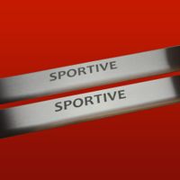 Listwa progowa OPEL VIVARO MK1 SPORTIVE Stal nierdzewna 304 mat 2szt