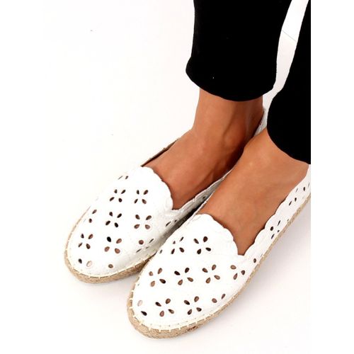 Espadryle ażurowe białe LT112 White r.41 na Arena.pl