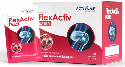 ActivLab FlexActiv EXTRA 30 saszetek x 11 g porzeczka-żurawina na Arena.pl