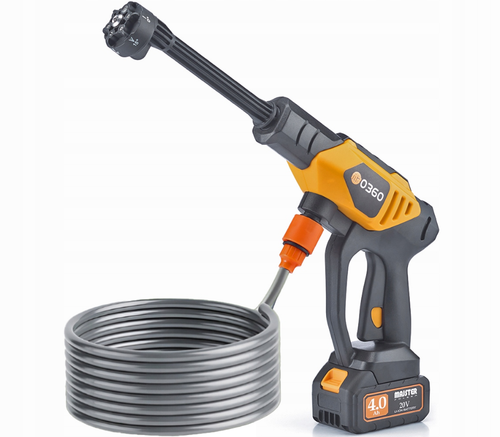 Myjka Ciśnieniowa Samozasysająca 60Bar Akumulatorowa Li-Ion Do Mycia Okien na Arena.pl