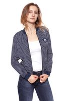 DAMSKA KURTKA PRZEJŚCIOWA WRANGLER STRIPES BOMBER NAVY W403RV235 XS