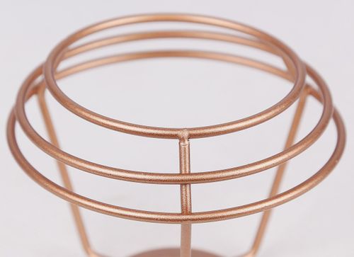 Neria lampa sufitowa plafon czarny 3x40W E14 klosz miedziany na Arena.pl