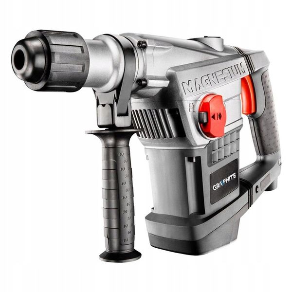 Zestaw: młot udarowy SDS 1250W+ długa SDS GRAPHITE zdjęcie 2