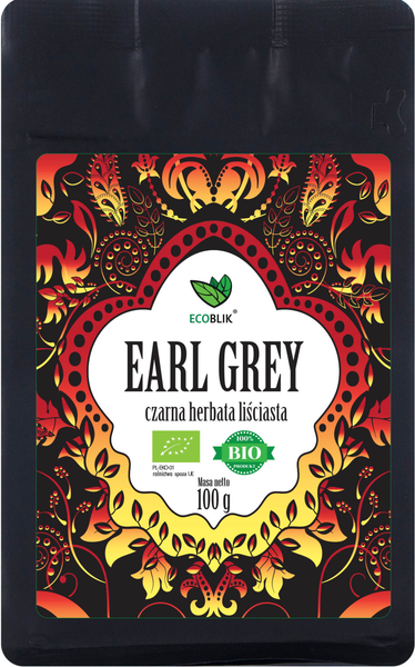 Herbata Czarna Earl Grey BIO 100 g - Ecoblik zdjęcie 1