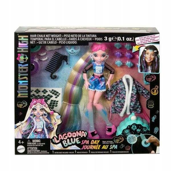 LALKA MONSTER HIGH SPA DAY Lagoona Blue HKY69 zdjęcie 2