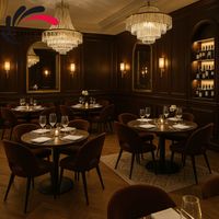 Krzesło Tapicerowane Premium KL-8 Mokka Piano 05