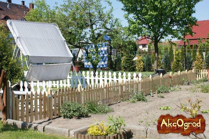 Płotek ogrodowy STONOGA płot drewniany impregnowany zdjęcie 11