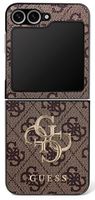 Etui Guess Big 4G Logo Classic Logo do Samsung Galaxy Z Flip7 brązowy