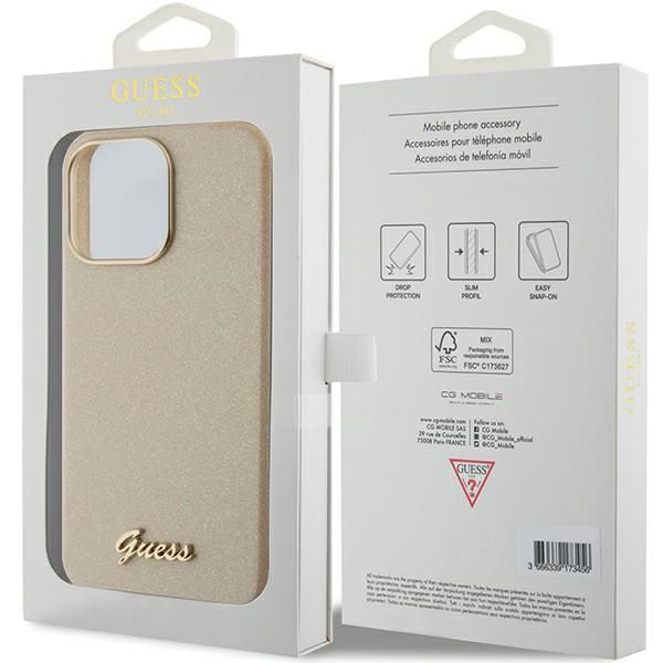 Etui Guess do iPhone 15 Pro Max, Złoty zdjęcie 8