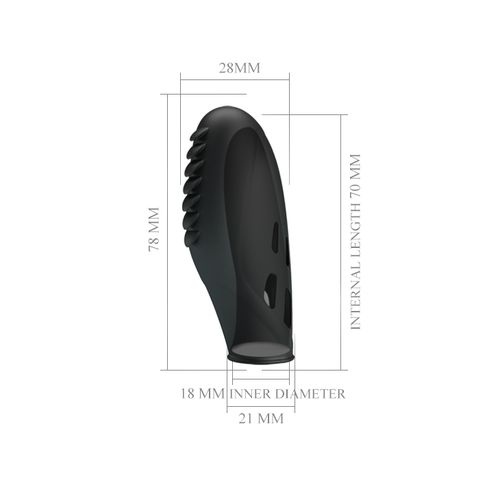 pretty love   gilo 18mm fingering vibrator na Arena.pl