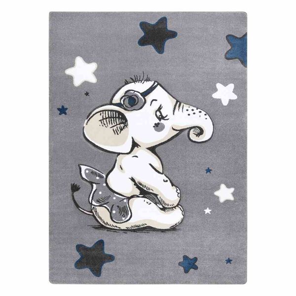 RUG/LU/TINIES/ELEPHANT/GREY/120x170 zdjęcie 1