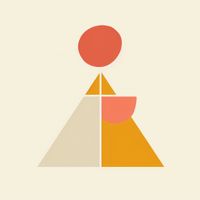 Plakat 50x50cm Piramida Równowagi