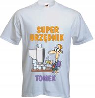 KOSZULKA super urzędnik Prezent dla URZĘDNIKA IMIĘ