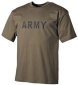 Koszulka US "Army" oliwkowa 170 g/m²