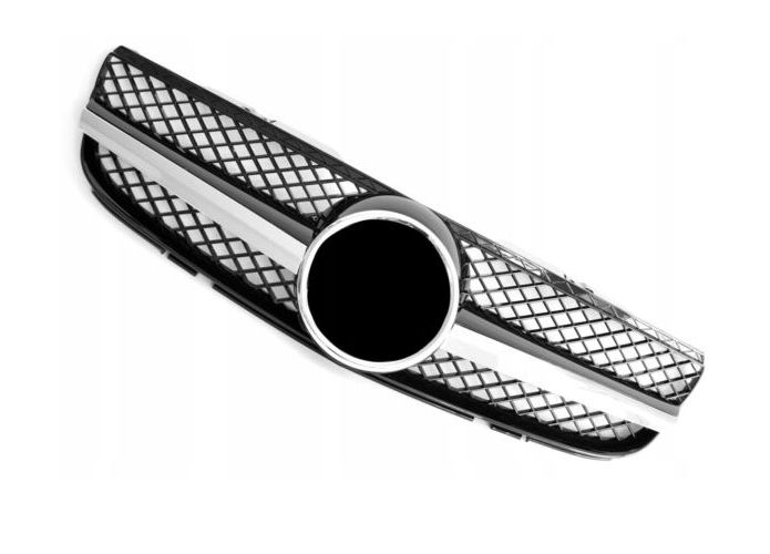 Grill MERCEDES R230 SL 2006 - 2008 BLACK CHROME zdjęcie 1