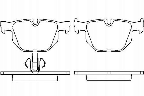 KLOCKI HAM BMW 3 (E90) BREMBO na Arena.pl