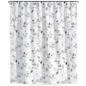 Zasłona prysznicowa haczyki wodoodporna rośliny 180x180 cm