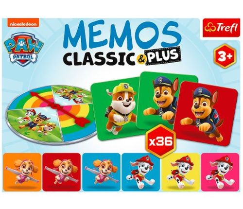 Gra Memos Classic & Plus Psi Patrol na Arena.pl