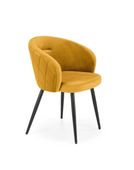 Krzesło Claude musztardowe