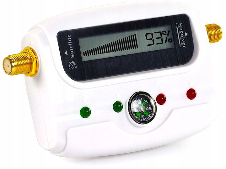 MIERNIK DO SATELITY Sygnału Satelitarnego SAT LCD +KABEL zdjęcie 10