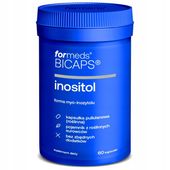 ForMeds BICAPS INOZYTOL INSULINOOPORNOŚĆ serotonina STRES znużenie 60 kaps.