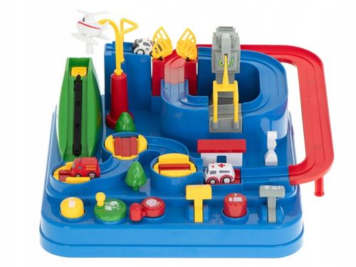 Tor przeszkód samochodowy Ikonka KX6011 na Arena.pl