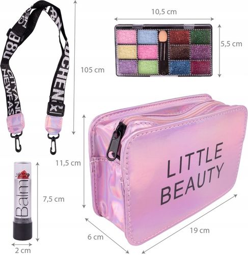 TOREBKA ZESTAW KOSMETYKÓW KOSMETYKI DO MAKIJAŻU KOSMETYCZKA DLA DZIEWCZYNKI na Arena.pl