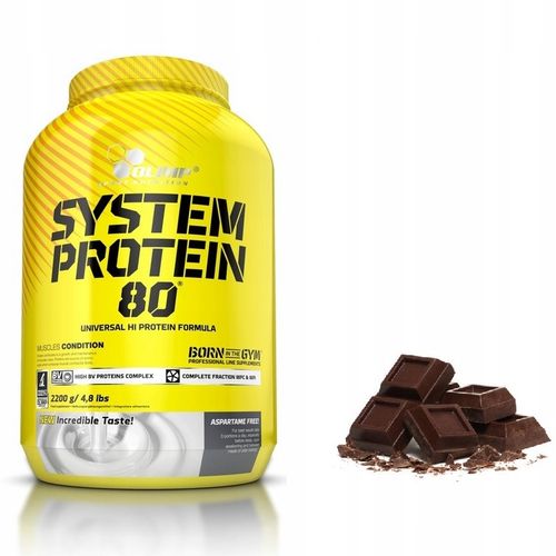OLIMP System Protein 80 2200g BIAŁKO WITAMINY na Arena.pl
