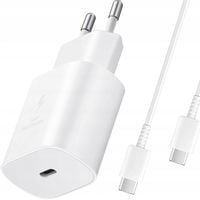 ORYGINALNA SZYBKA Ładowarka SAMSUNG Super Fast 25W USB-C + KABEL USB Typ C