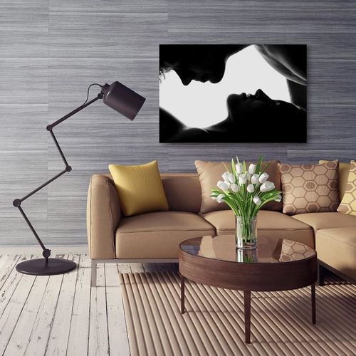 Obraz na płótnie - Canvas, Pocałunek 2 50x40 na Arena.pl
