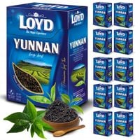 Chińska Herbata Czarna Liściasta Yunnan Long Leaf Bogaty Smak 80g LOYD