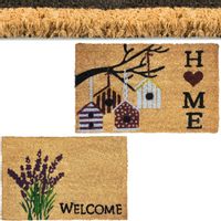 Wycieraczka antypoślizgow 40x60cm Włókno kokosowe Zestaw