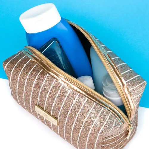 prostokątna kosmetyczka damska do codziennego użytku - peterson na Arena.pl