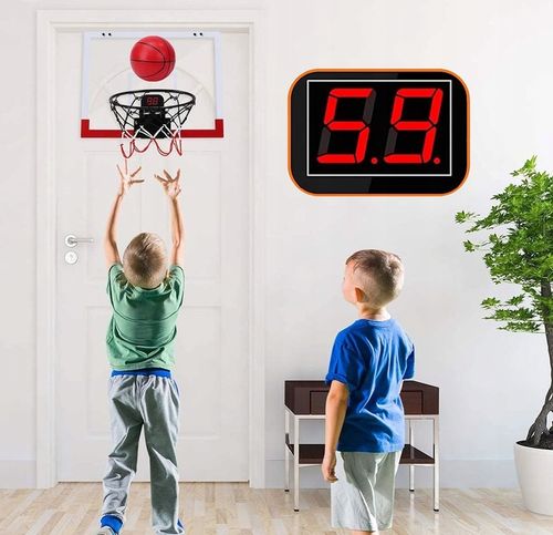 Koszykówka dla dzieci INTERAKTYWNA TABLICA LICZNIK DŹWIĘK ŚWIATŁA kosz gry na Arena.pl