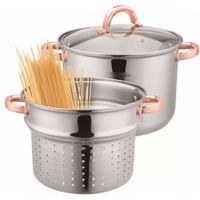 garnek 24cm 7,5l do gotowania makaronu klausberg kb-7739