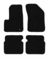 Dywaniki welurowe czarne Dodge Avenger 2007-2015 sedan BASIC