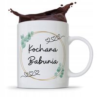 Kubek Dla Babci Na Imieniny Kochana Babunia Z Nadrukiem Ze Zdjęciem