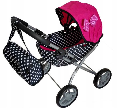 WÓZEK WÓZECZEK DLA LALEK GŁĘBOKI GONDOLA + TORBA na Arena.pl