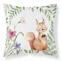 Poszewka ozdobna bawełniana 40x40cm LEŚNA PRZYGODA PSBA32A