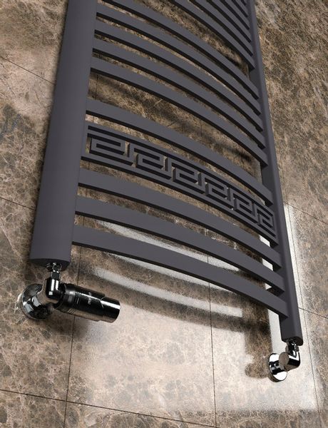 GRZEJNIK ŁAZIENKOWY EMITER 950x570 GRAFITOWY zdjęcie 6