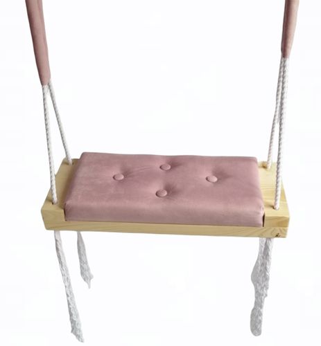 Huśtawka siedzisko dla dzieci RÓŻ pokój DOM OGRÓD na Arena.pl