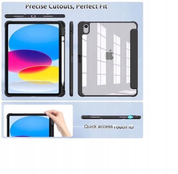 ETUI CLEAR PENCIL do Apple iPad 10 GEN 10.9 2022 zdjęcie 5